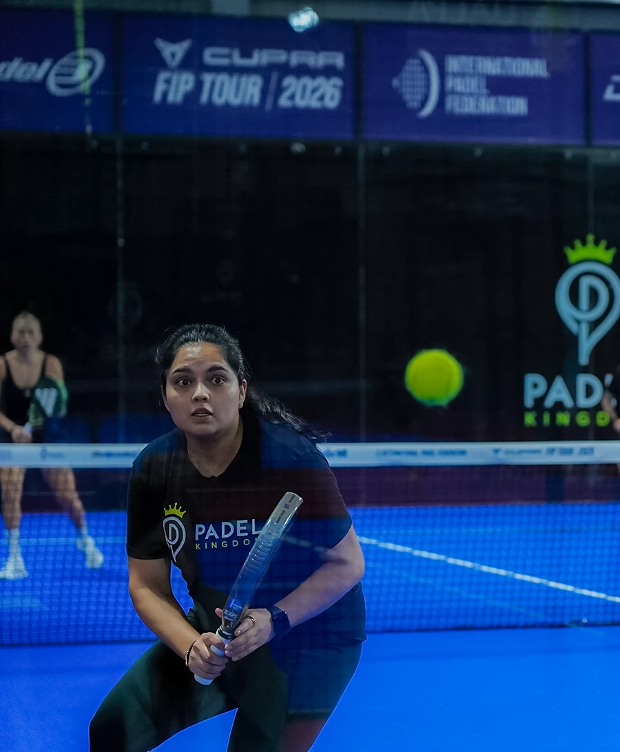 Indoor padel courts at Padel Kingdom Al Quoz, Dubai